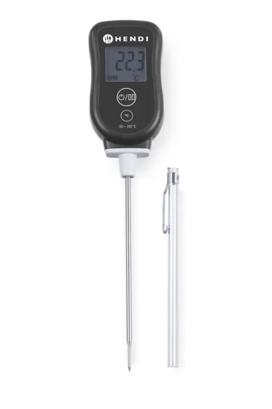 Digitale Thermometer Met Sonde, Hendi, 204x42x(h)20mm Exclusieve Aanbieding