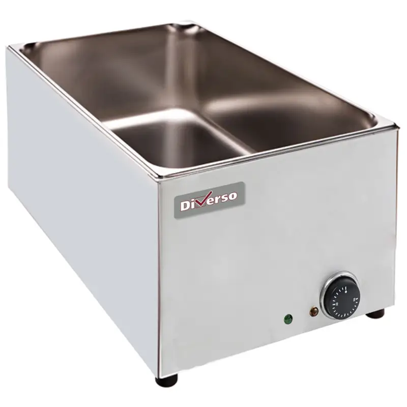 Flitsaanbieding Diverso Bain-marie | Tafelmodel | Elektrisch | 1/1 GN (150mm) | 330x530x240mm