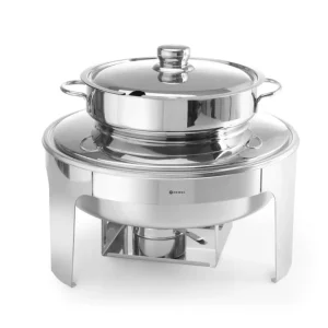 Lage Prijs Soep Chafing Dish Mirror Finish, Hendi, Profi Line, 10L, ø420x(h)380mm