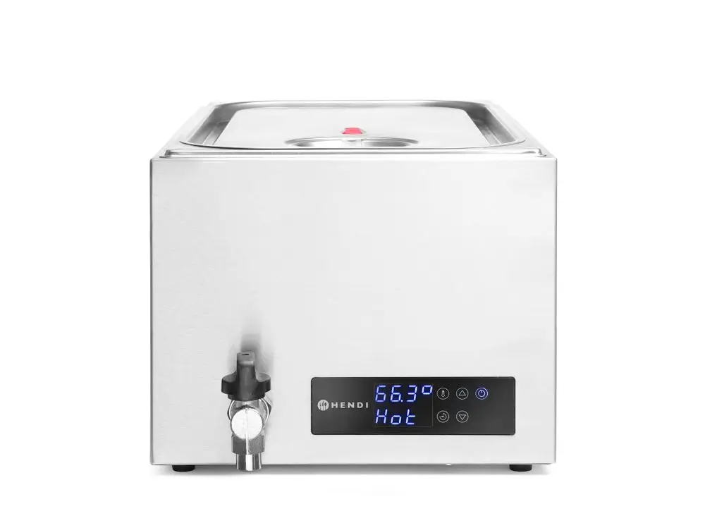 Sous Vide Systeem GN 1/1, Hendi, 20L, 230v/600w, 350x680x(h)275mm Veilige Betaling