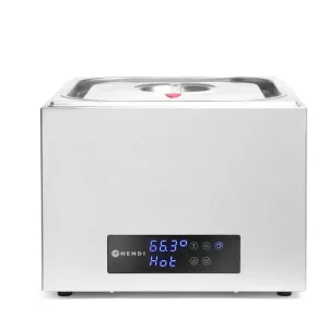 Uitverkoop Sous Vide Systeem GN 2/3, Hendi, 13L, 230v/400w, 343x395x(h)255mm