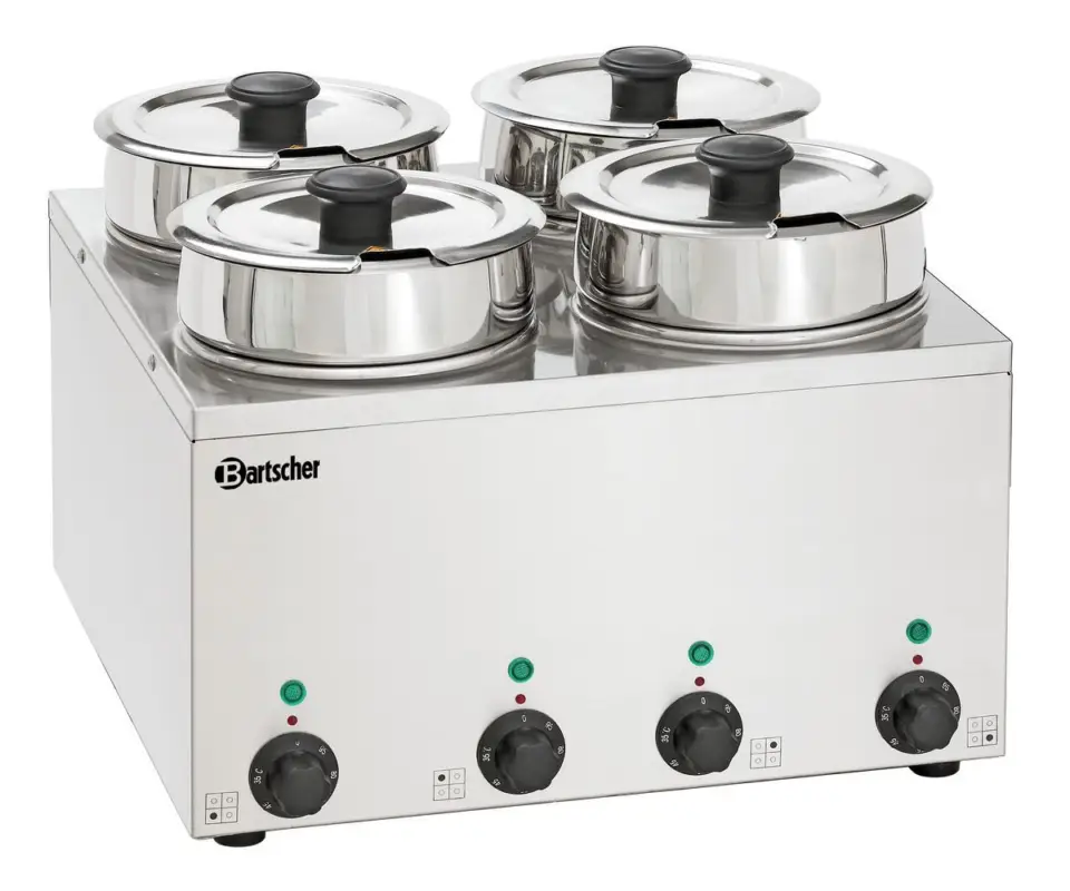 Goedkoop Bartscher Bain-Marie Hotpot, 4x pan, 3,5 L