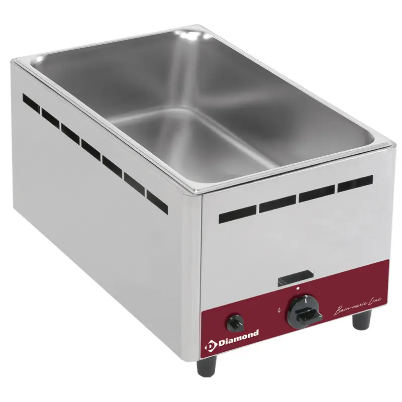 Direct Verzonden Bain-marie Op Gas, Tafelmodel GN 1/1 – 150 Mm