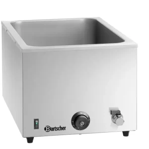 Bartscher Bain Marie | Elektrisch | 1.2kW | 1x 1/1 GN | Afvoerkraan | 355x550x295mm Populair