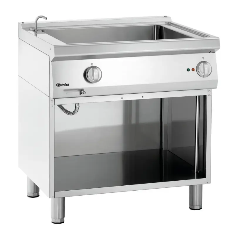 Bartscher Bain Marie 700 Elektrisch | 1x 2/1 GN | Met Aftapkraan | 800x700x850mm Hete Deal