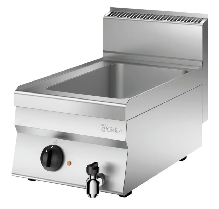 Bartscher Bain-Marie | Serie 650 | 1/1 GN | Elektrisch | 30°C/90°C | 230V | 400x650x295mm Lage Kosten