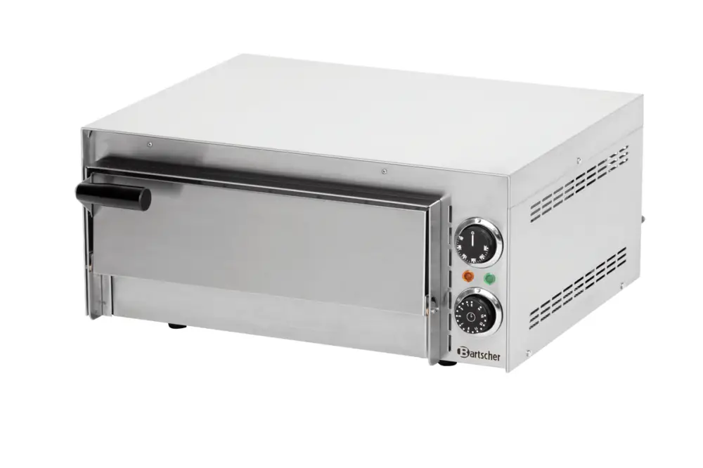 Bartscher Pizza Oven | RVS | Mini | 1x Ø35 cm | 50-300°C | 230V | 545x500x230mm Goedkoop