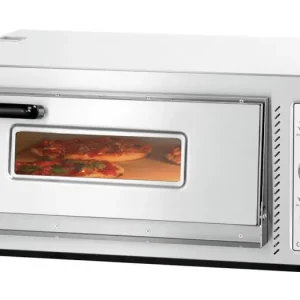 Veilige Betaling Bartscher Pizzaoven | Elektrisch | NT 621 | 1 Kamer | 4 Pizza’s Ø300mm | 400V | 885x790x400mm