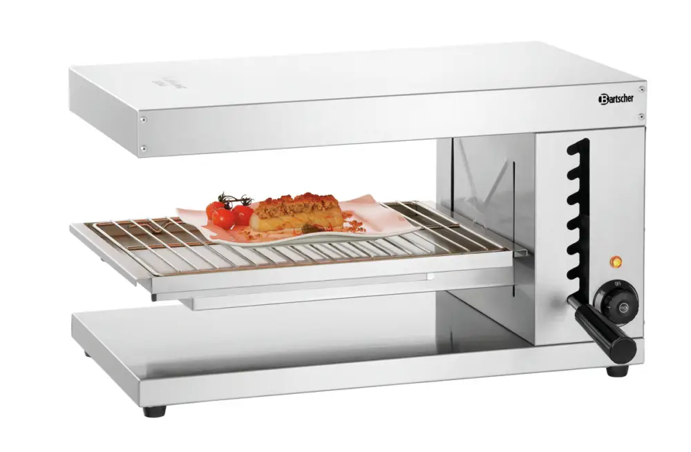 Alleen Vandaag Bartscher Salamander 400-1Z-P | Elektrisch | Stralingsverwarming | 625x500x362mm