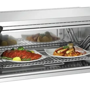 Voordeelprijs Bartscher Salamander 600-2Z | Elektrisch | RVS | Infrarood Warmtestraler | 878x500x370mm