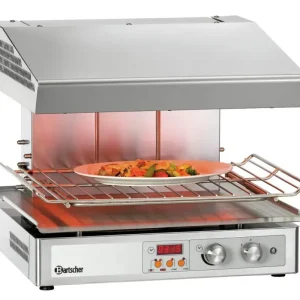 Veilige Betaling Bartscher Salamander Hi-Light 600-2Z | RVS | Infrarood Warmtestraler | 400V | 590x550x515mm