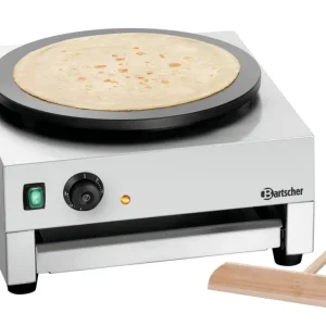 Bartscher Crêpe-bakplaat 1CP400 | Ø 40cm | 230V | 450x510x245mm Gecertificeerd