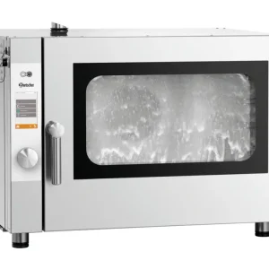 Bartscher Combisteamer | SILVERSTEAM | Elektrisch | 5 Niveaus | 50°C/300°C | 400V | Zelfreiniging | Touchscreen | 890x835x675mm Koop Vandaag