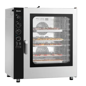 Bartscher Combisteamer Silversteam2 10110M | 10 Niveaus | 50–280°C | 400V | 905x840x1055mm Direct Verzonden