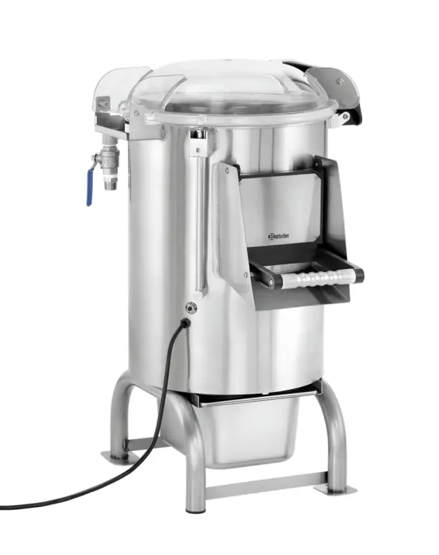 Bartscher Aardappelschilmachine | 10kg | 130kg/Uur | Timer | Noodstopschakelaar | 230V | 560x680x870mm Koopje