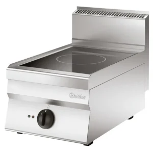Bartscher Inductiefornuis B400 | 1 Kookplaat | 5 kW | 400x650x295mm Flitsaanbieding