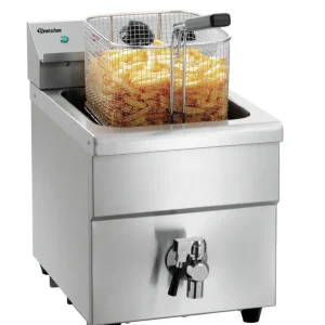 Must-Have Bartscher Inductiefriteuse | Elektrisch | 8L | 60°C/190°C | 230V | Aftapkraan | 290x565x415mm