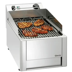 Bartscher Stoomgrill 40 | Elektrisch | 3-traps | Incl. 1/1 GN Waterbak | 330x630x330mm Korting