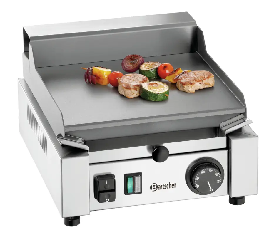 Bartscher Bakplaat GDP 260E-G | Glad | 1.2kW | 230V | 330x282x180mm Seizoensaanbieding