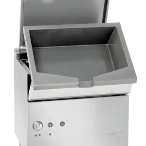 Bestel Nu Bartscher Braadpan | Kantelbaar | 52L | 400V | 800x700x850mm
