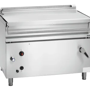 Betaalbaar Bartscher Braadpan | Kantelbaar | Gas | G120 LHK | 100L | 30kW | 1200x900x900mm