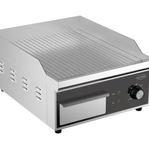 Weekendaanbieding Combisteel Bakplaat Geribd | 230v | 2kw | 360x450x220mm