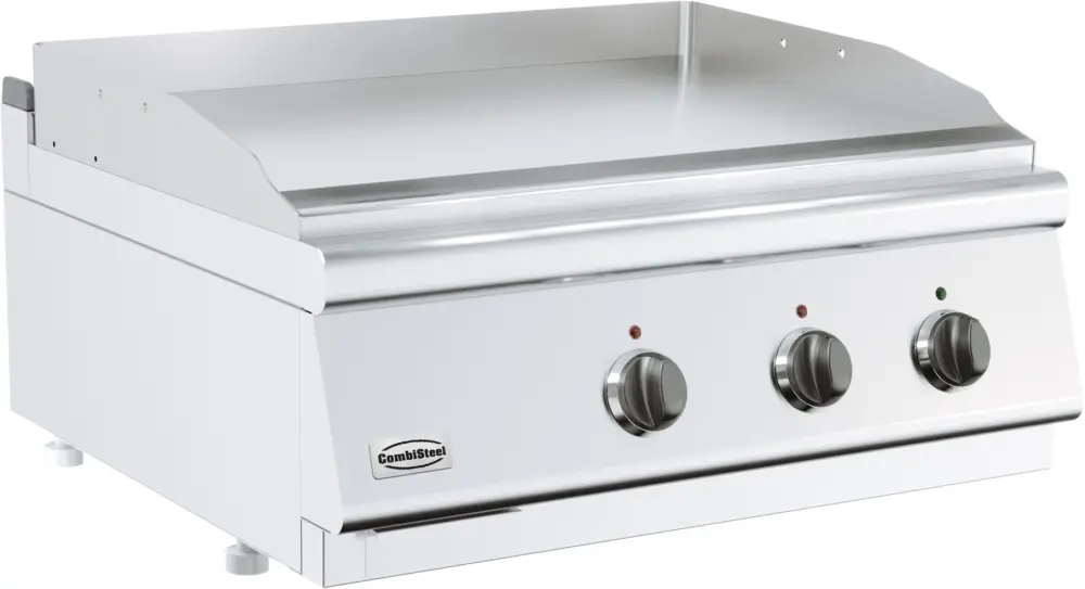 Voordeelprijs Combisteel Base 700 Bakplaat | Elektrisch | 7.2kW | Glad | 400V | 800x700x300mm