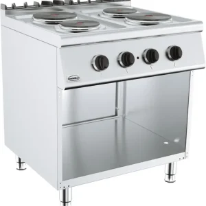 Bestseller Combisteel Base 700 Fornuis Elektrisch | 4 Platen | 400v | 800x700x900mm
