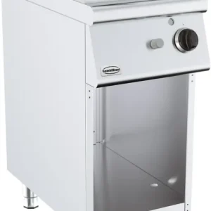 Veilige Betaling Combisteel Base 700 Gas Bakplaat | Open Onderstel | 6.5kW | Glad | 400x700x900mm