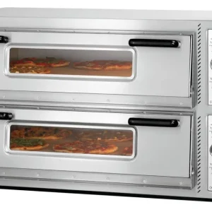 Bartscher Pizzaoven | NT 921 | Elektrisch | 2 Kamers | 12 Pizza’s Ø300mm | 400V | 1190x780x710mm Korting
