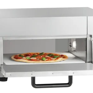 Bartscher Pizzaoven ST415-2 | 1x Ø40 cm | 50-350°C | 230V | 580x580x315mm Fabrieksprijs