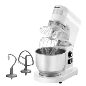 Bartscher Planeetmenger | 0.75kg/5L | Instelbare Snelheid | Kantelbare Kop | Verwijderbare Kom | 230V | 230x260x415mm Gratis Retour
