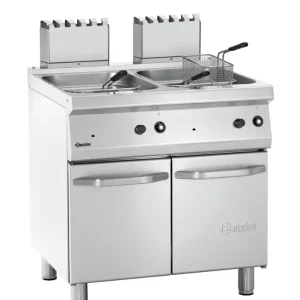 Shop Nu Bartscher Friteuse | SERIE 700 | Gas | 15+15L | 100°C/190°C | 30kW | Piëzo Ontsteking | Aftapkranen | 800x700x850mm