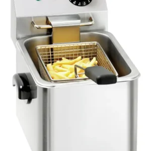 Bartscher Friteuse | SNACK I | Elektrisch | 4L | 50°C/190°C | 2kW | 230V | 217x565x310mm Bestel Nu