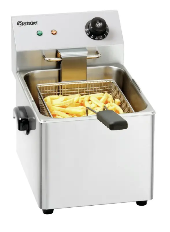 Bartscher Friteuse | SNACK III | Elektrisch | 8L | 50°C/190°C | 3.25kW | 230V | 265x620x340mm Favoriet