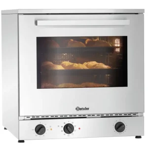 Bartscher Multifunctionele Heteluchtoven | 6 Niveaus 440×375 | 25°C/250°C | 230V | Grillfunctie | 600x650x620mm Gereduceerde Prijs