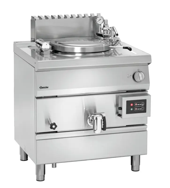 Bartscher Kookketel | Gas | 55L | Automatische Vulstandcontrole | 15.5kW | 800x700x850mm Lage Kosten
