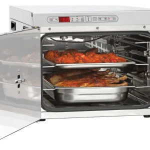 Bestseller Bartscher Lage-Temperatuuroven | Elektronisch | 30°C-110°C | 1,2kW | 230V | 3 Roosters 1/1 GN | 505x715x415mm