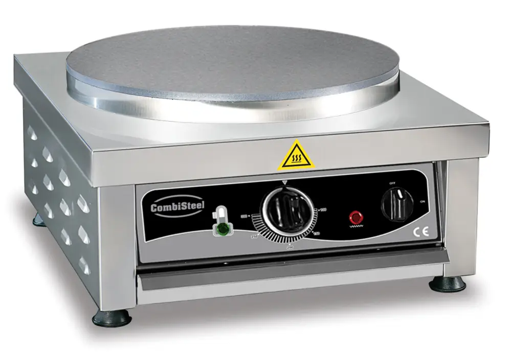 Superprijs Combisteel Crêpe Maker | 1x Ø400 Mm | 3kw | 450x520x245mm