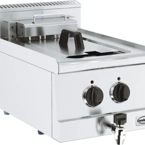 Betaalbaar Combisteel Friteuse | BASE 600 | Elektrisch | 10L | Aftapkraan | 7.5kW | 400V | 400x600x300mm