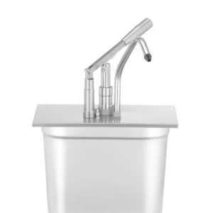 Weekendaanbieding Deksel Met Pomp Voor GN-containers, Hendi, GN 1/4, 270x165mm