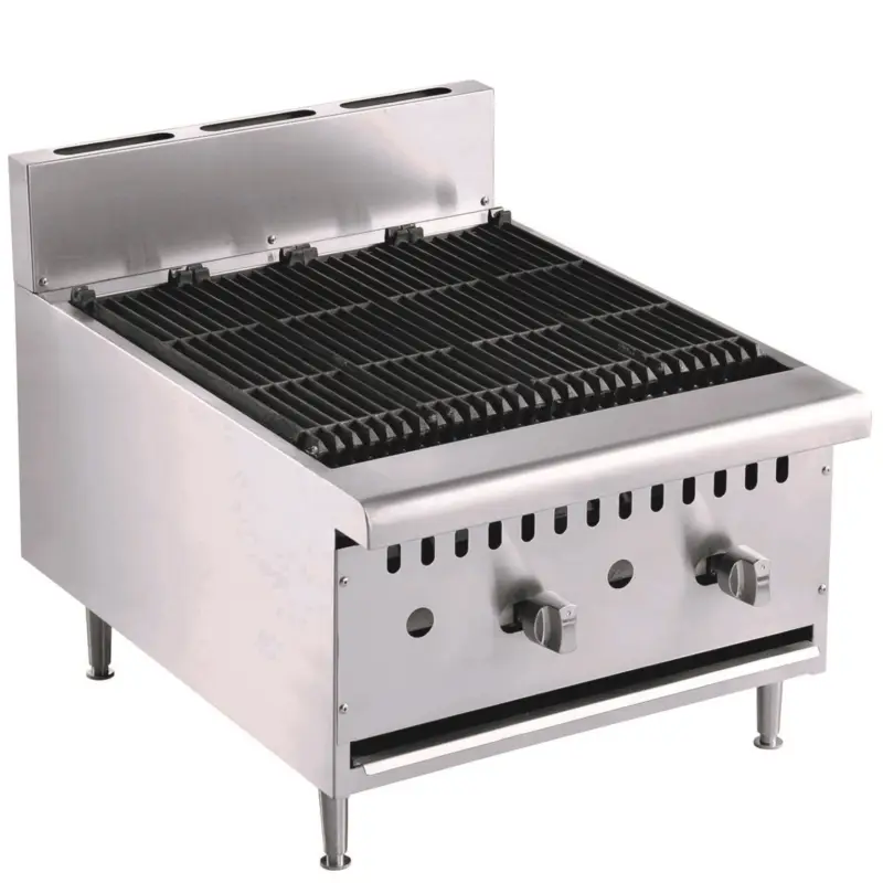 Actieprijs Combisteel Lavasteengrill | Gas | 615x800x590mm