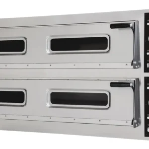 Beperkte Voorraad Combisteel Grote Pizza Oven | 2x 6 Pizza’s Ø 400mm | 400v | 1500x1074x745mm