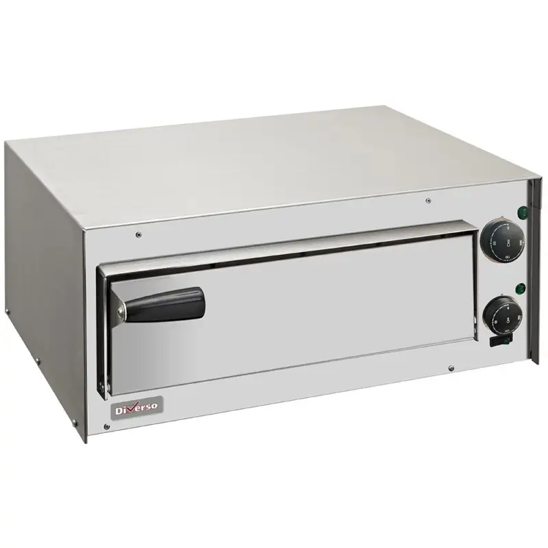 Nieuw Diverso by Diamond Pizza Oven | 1x Ø35 cm | 50-350°C | 230V | 560x520x250mm