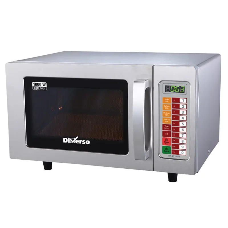 Gratis Retour Diverso Magnetron | RVS | 25L | Digitale Bediening | 511x430x311mm