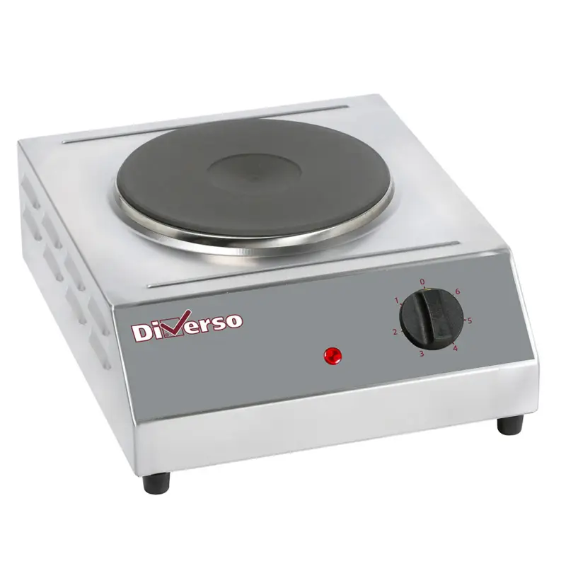 Diverso Tafelfornuis | 1 Plaat (Ø230mm) | 350x400x155mm Dagaanbieding