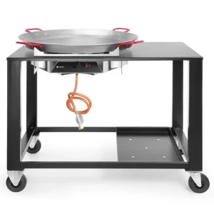 Weekendaanbieding Hendi Hendi Paëlla Gasbarbecue | Incl Ø800mm Paëllapan | Propaangas | 1180x810x1000mm