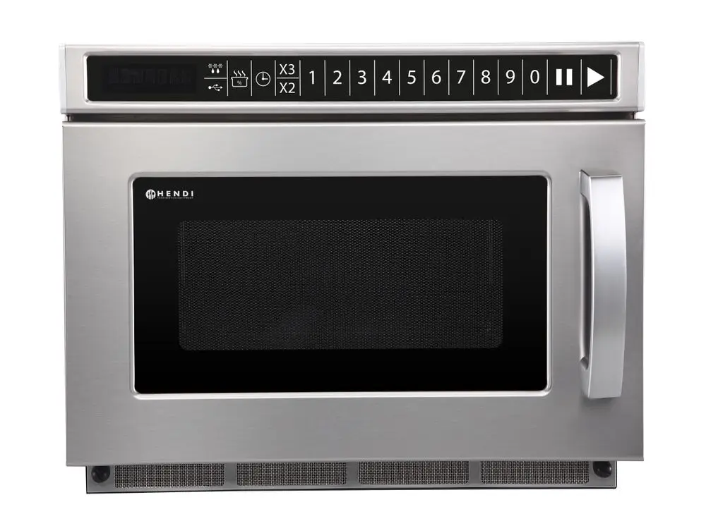 Hendi Magnetron | RVS | 18L | Touchbediening | Programmering (usb) | 563x420x340mm Flitsaanbieding