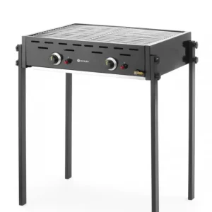 Bestel Nu HENDI | Roast-Master Pro Zwart Gasbarbecue | 11,6kW | 790x560x(H)900mm
