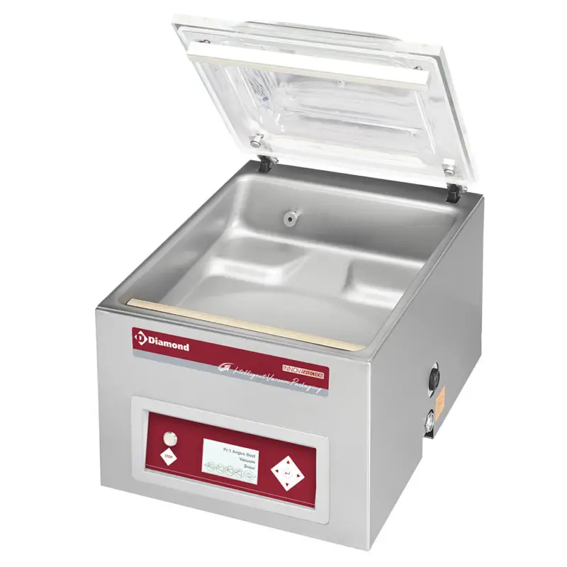 Finale Uitverkoop Diamond Vacuümmachine | Met Stolp | 21m3/u | 480x610x440mm